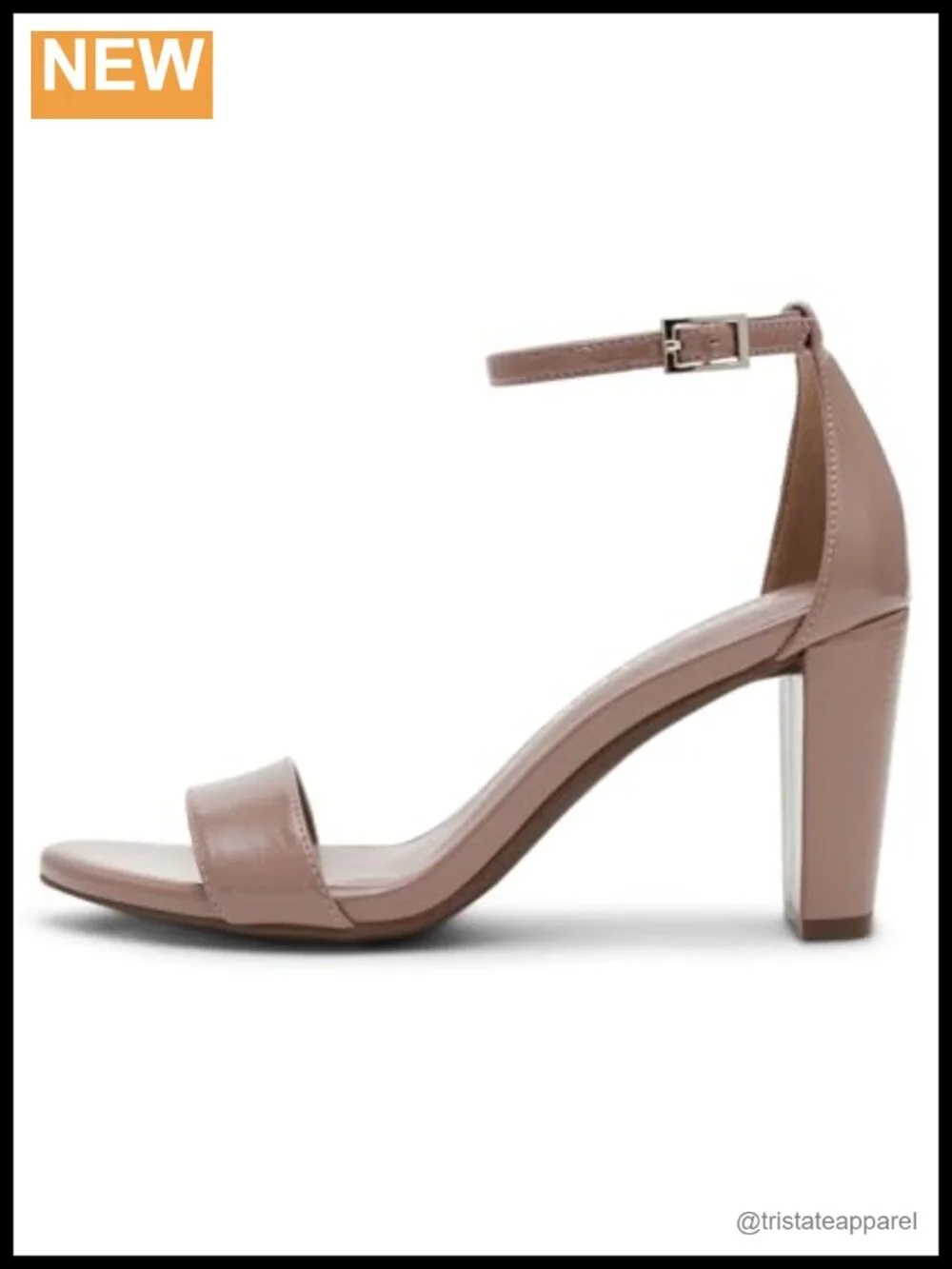 Kourtney Platform Heeled Sandal Open Toe Ankle Strap Slip On Dressy